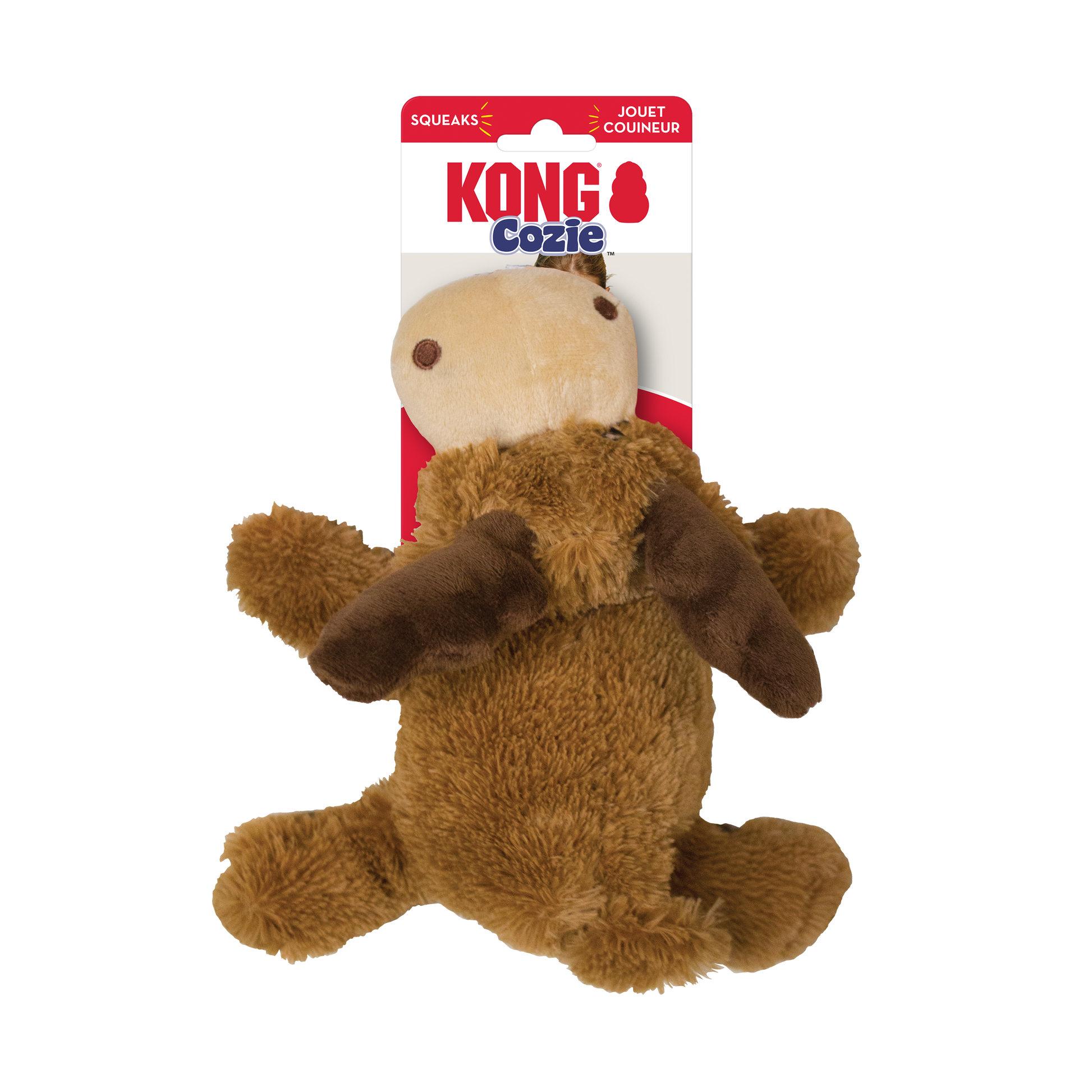 Kong Cozie Marvin Moose Toy for Dogs — side view