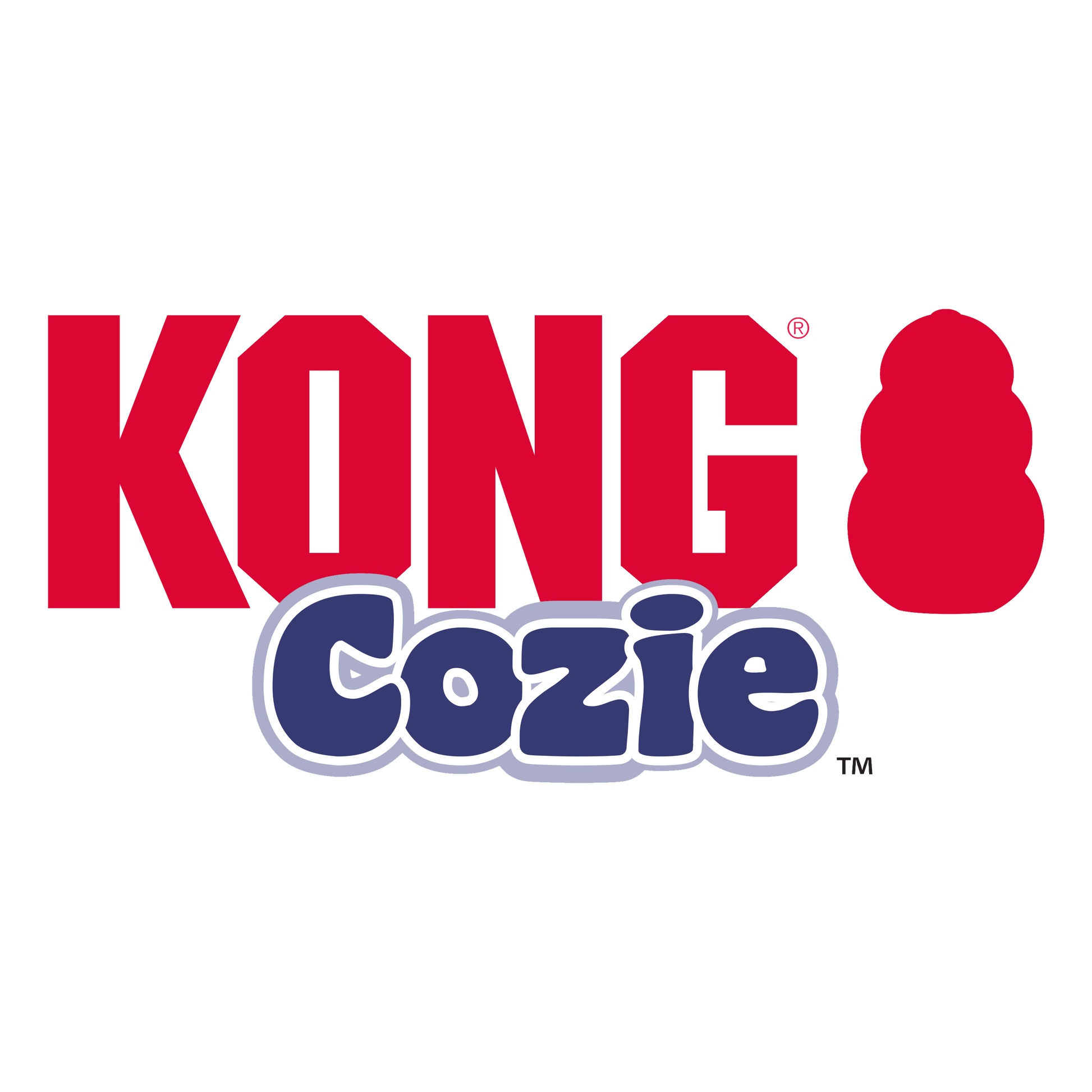Kong Cozie Marvin Moose Toy for Dogs — back view
