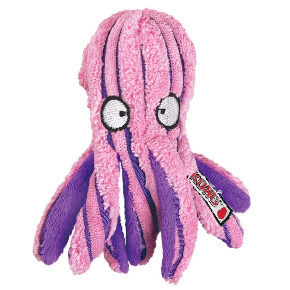 Kong Cuteseas Octopus Toy For Cats Pink