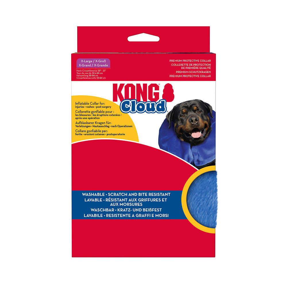 Kong E Collar Cloud Collar for Dogs — in use