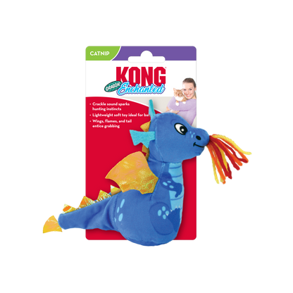 Kong Enchanted Dragon Toy for Cats — back view