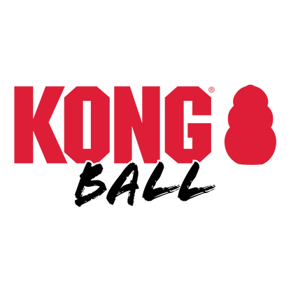 Kong Extreme Ball with Rope Toy for Dogs — back view