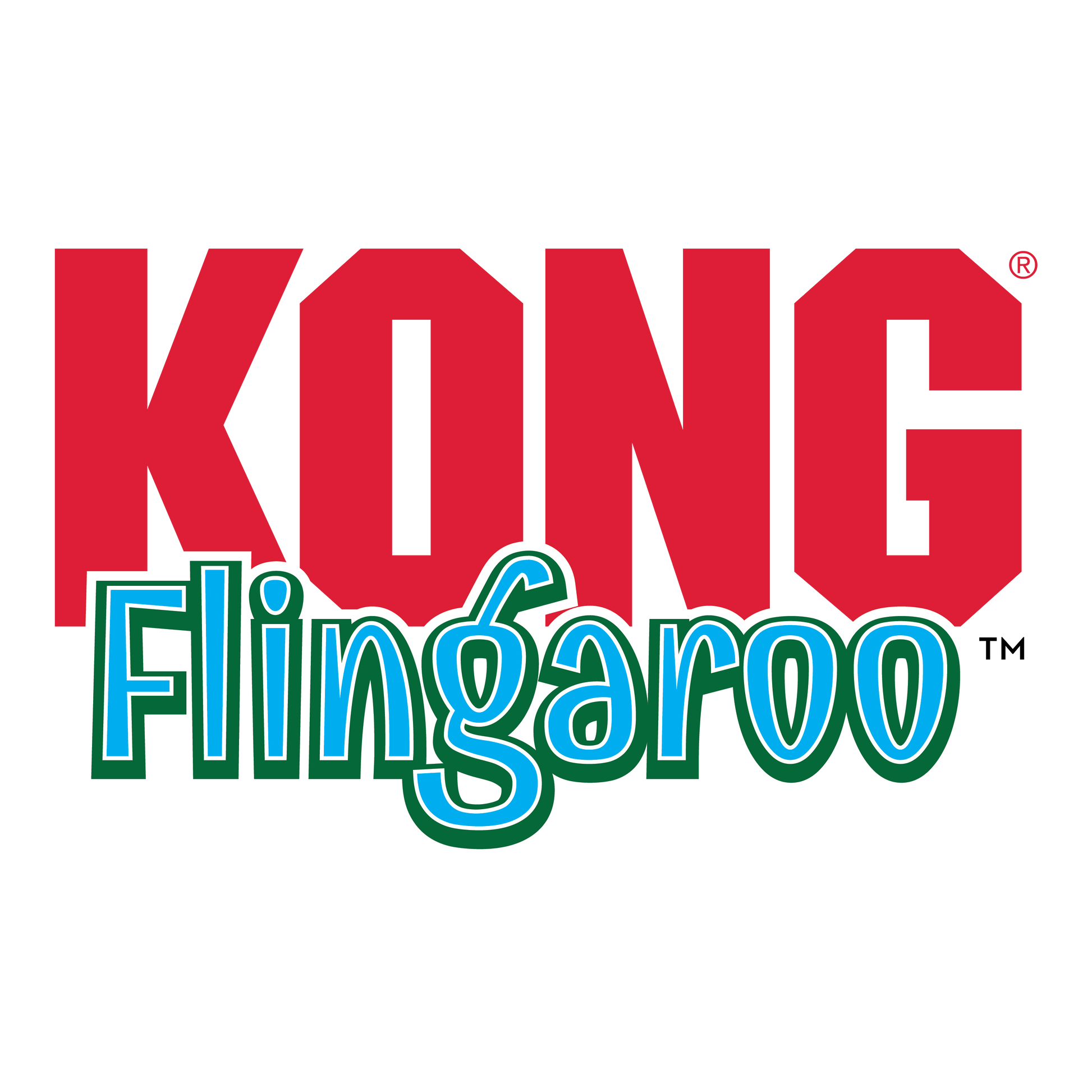 Kong Flingaroo Caterpillar Toy for Cats — back view