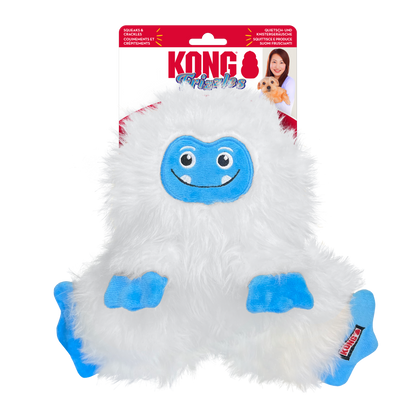 Kong Frizzles Yeti Toy for Dogs — side view