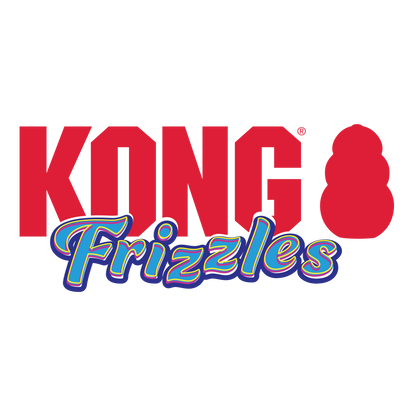 Kong Frizzles Yeti Toy for Dogs — back view