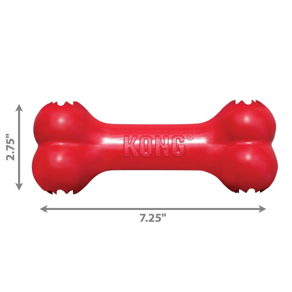 Kong Goodie Bone Toy for Dogs | For Aggressive Chewers — back view