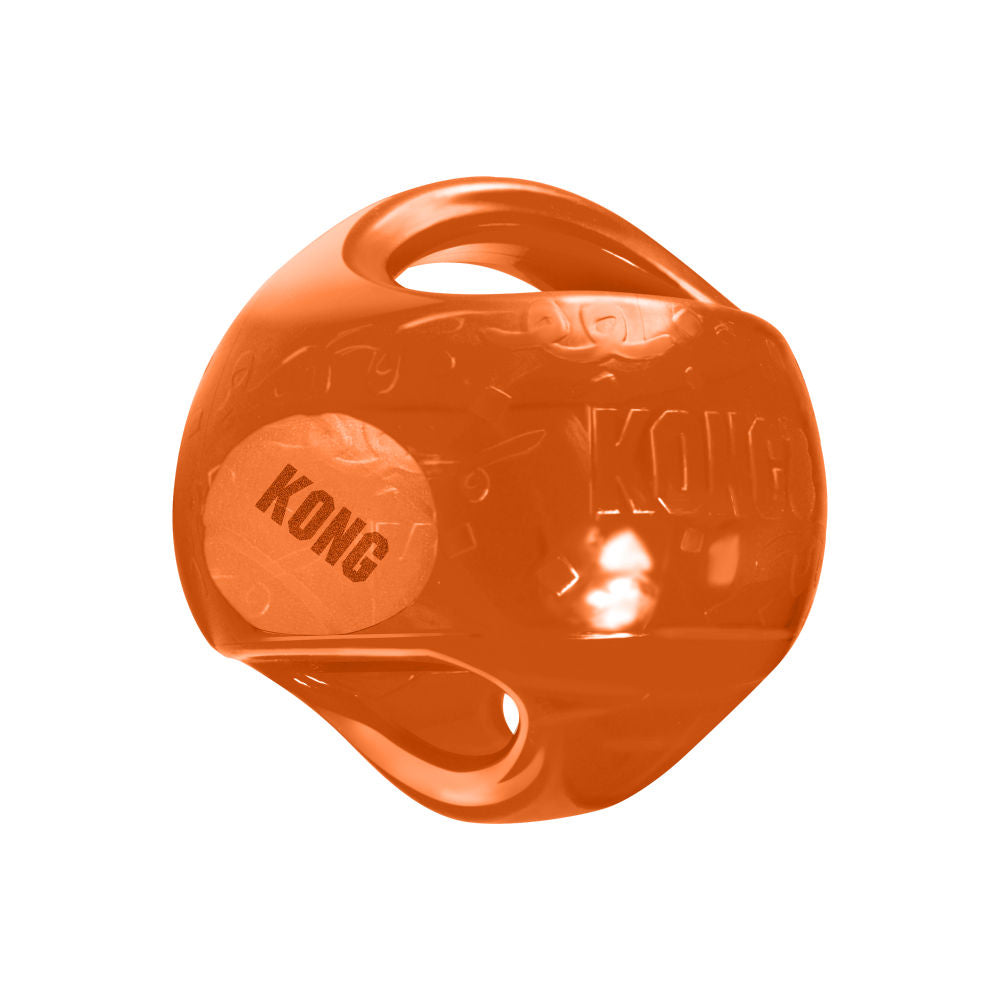 Kong Jumbler Interactive Squeaky Toy For Dogs Orange