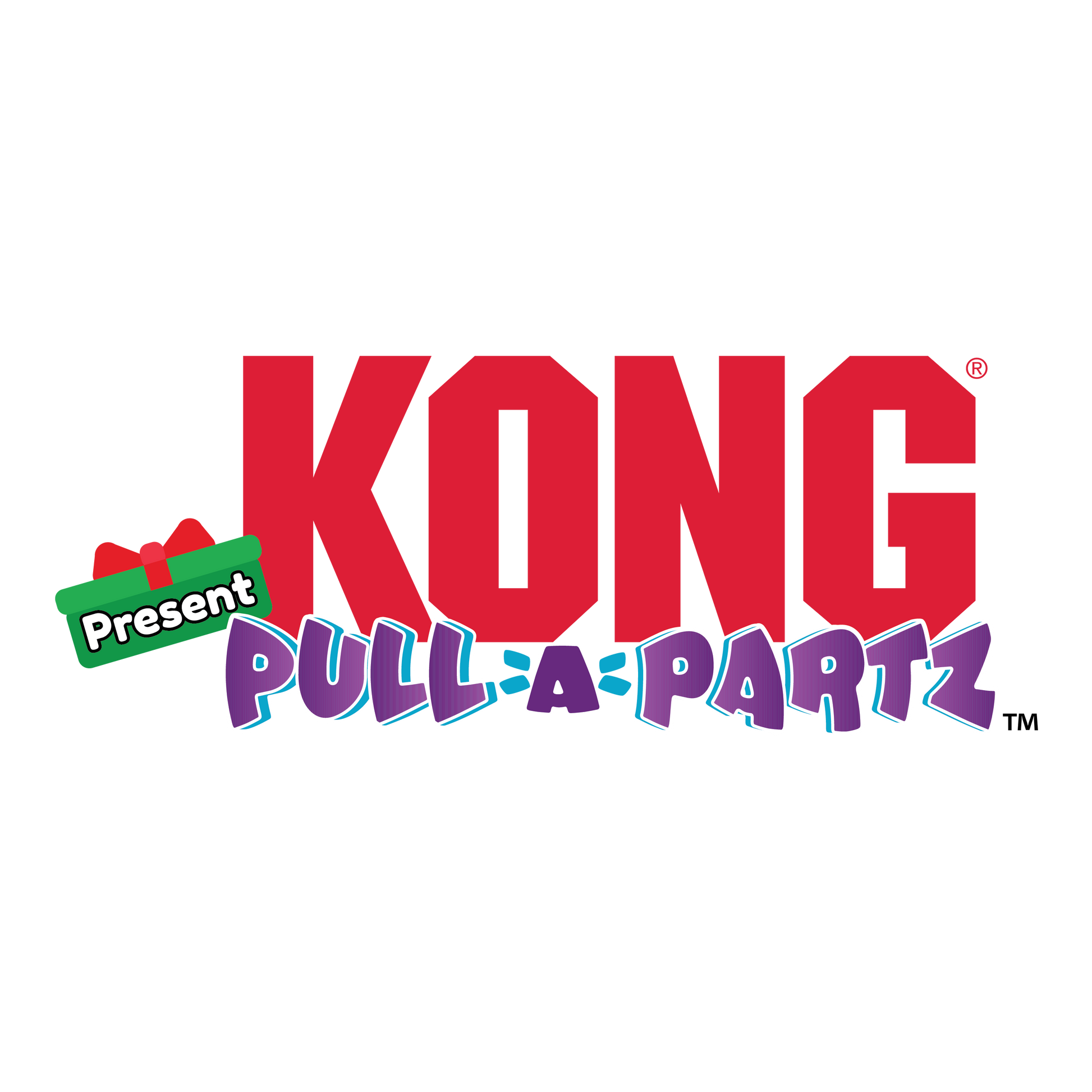 Kong Pull A Partz Present Toy For Cats Red Yellow - Image 5