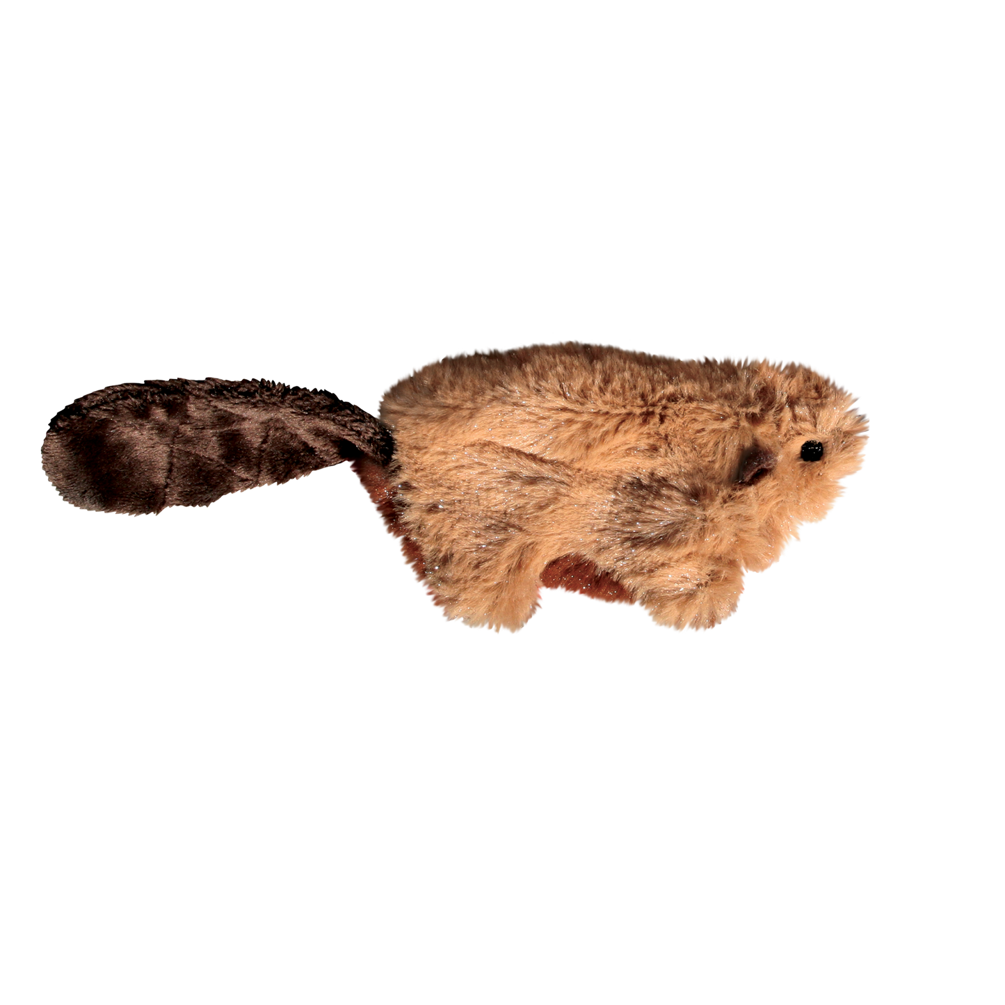 Kong Refillables Beaver Toy For Cats Brown