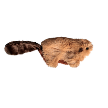 Kong Refillables Beaver Toy For Cats Brown