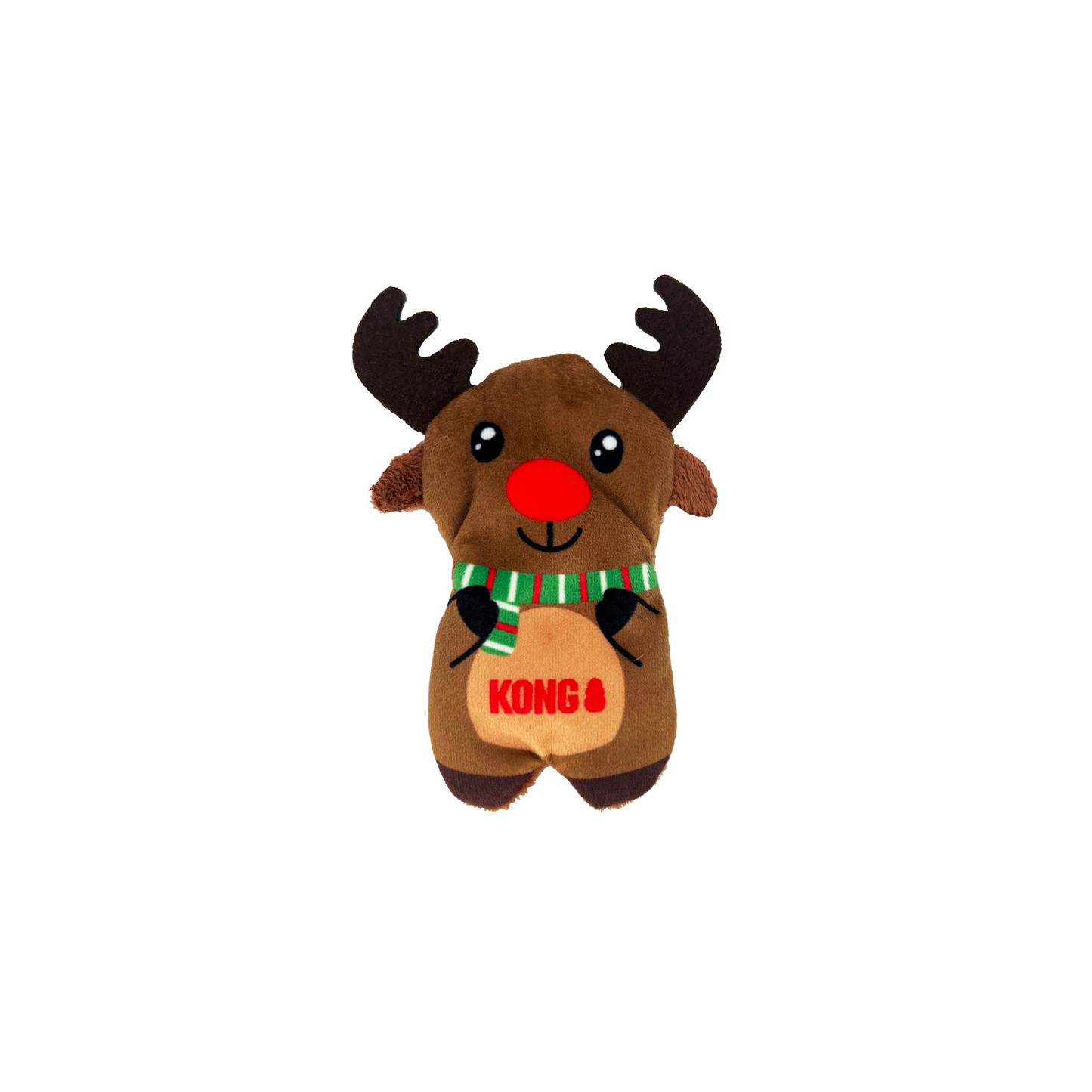 Kong Refillables Reindeer Toy For Cats Brown