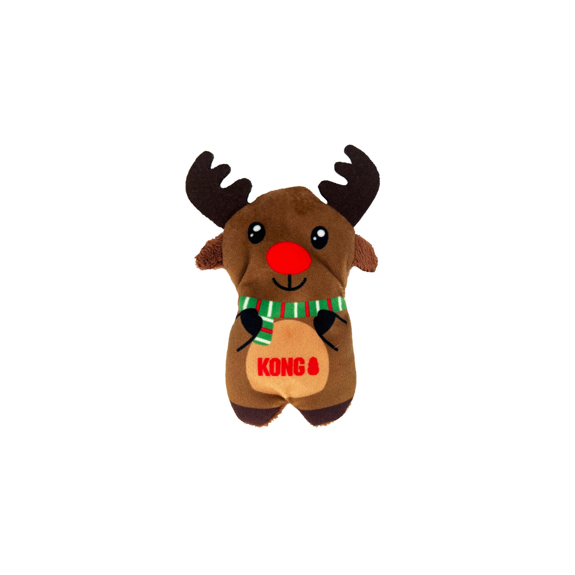 Kong Refillables Reindeer Toy For Cats Brown