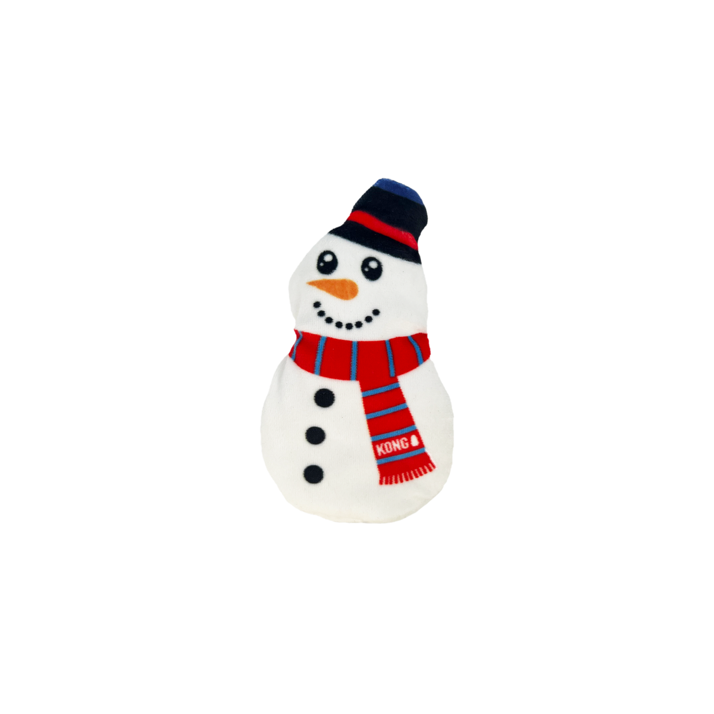 Kong Refillables Snowman Toy For Cats White