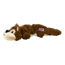 Kong Scrunch Knots Squirrel Toy For Dogs Brown