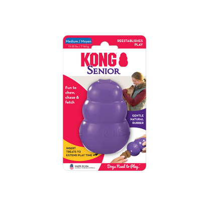 Kong Senior Toy for Dogs — back view
