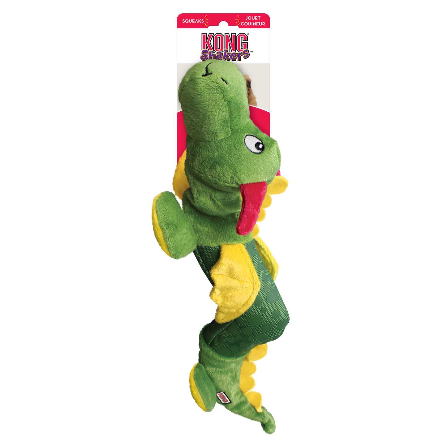 Kong Shakers Dragon Toy for Dogs — back view
