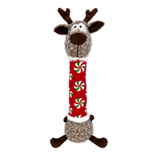 Kong Shakers Luvs Reindeer Toy For Dogs Red Green