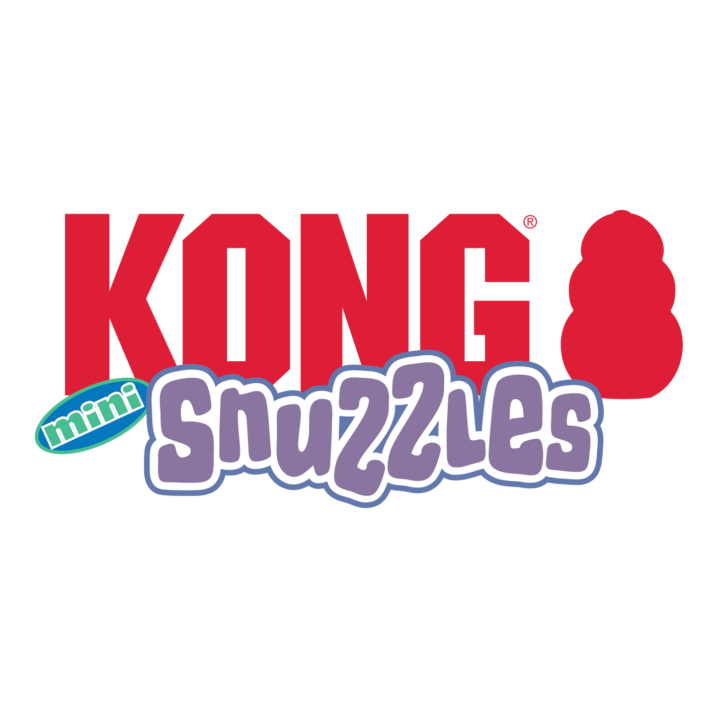Kong Snuzzles Mini Gingerbread Toy for Dogs — back view