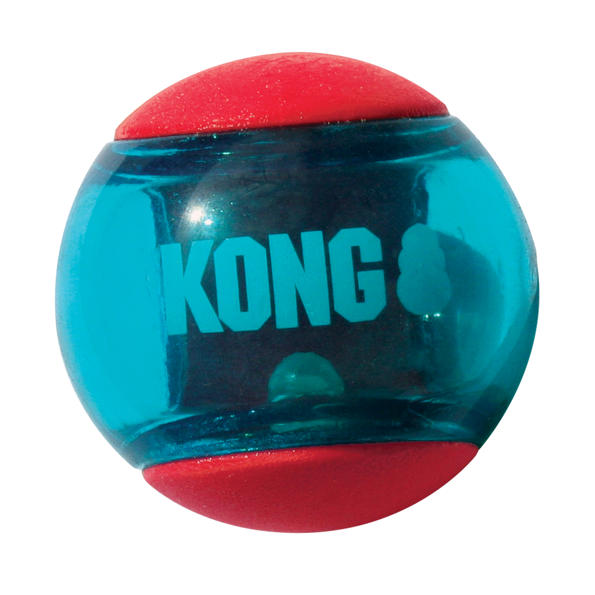 Kong Squeezz Action Ball 3Pk Toy For Dogs Red Blue