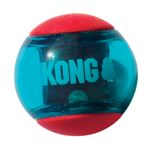 Kong Squeezz Action Ball 3Pk Toy For Dogs Red Blue