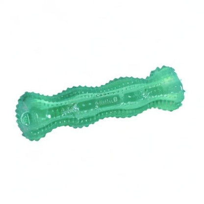 Kong Squeezz Dental Stick Toy For Dogs Green