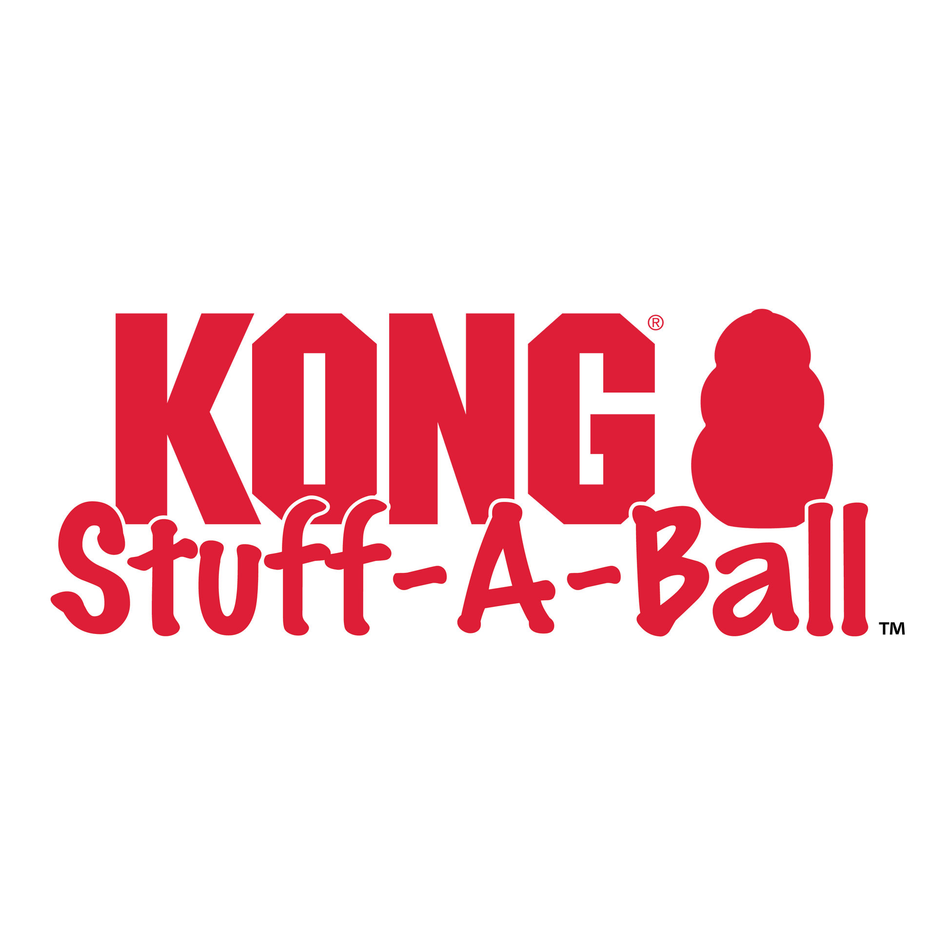 Kong Stuff A Ball Toy for Dogs — detail shot
