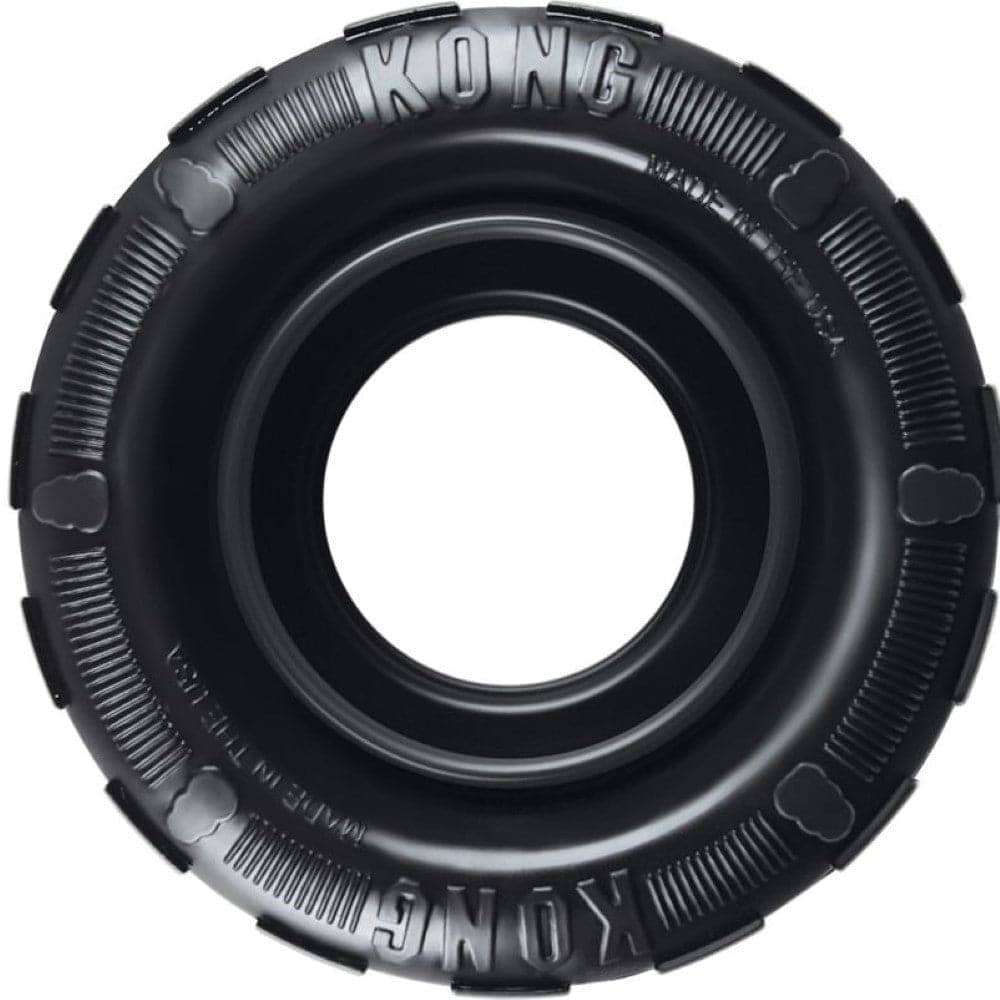 Kong Tires Toy For Dogs Black