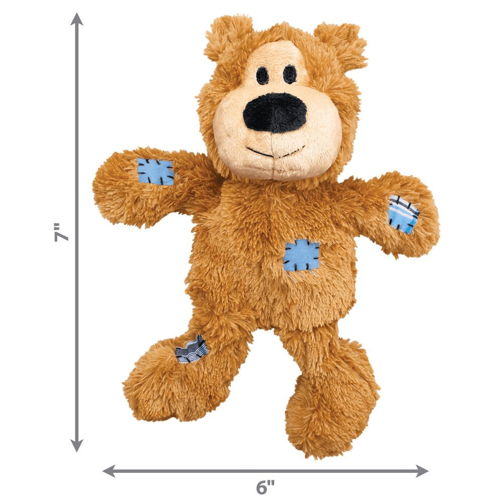 Kong Wild Knots Bear Toy for Dogs — detail shot