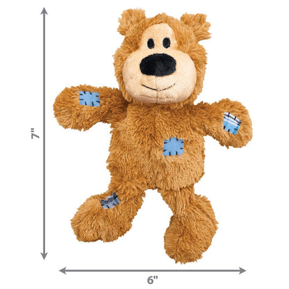 Kong Wild Knots Bear Toy for Dogs — detail shot