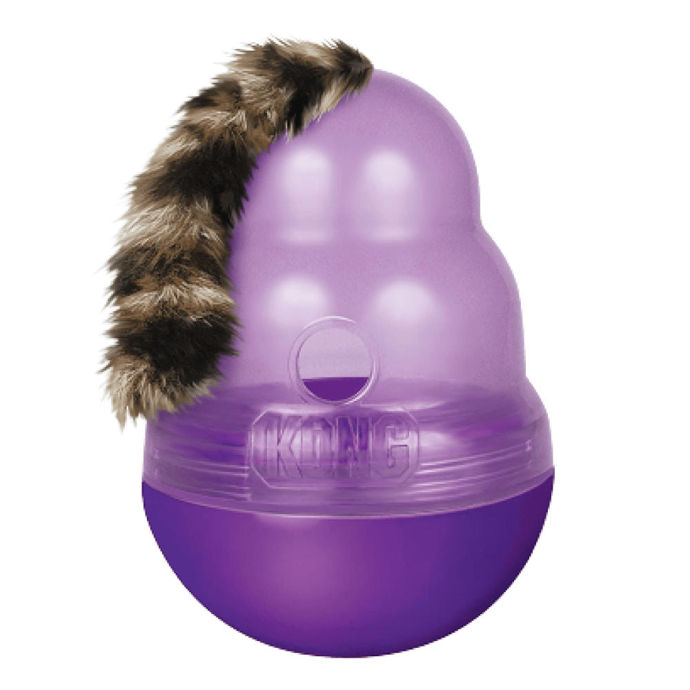 Kong Wobbler Toy for Cats — back view