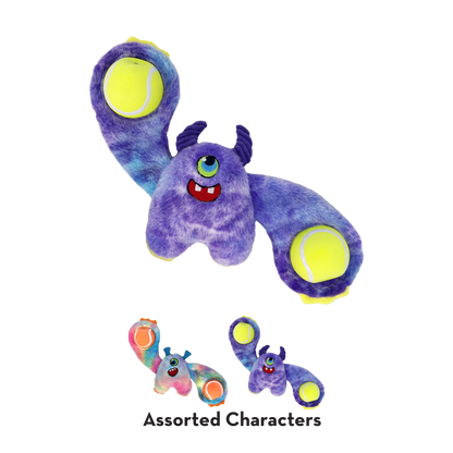 Kong Woozles Monster Plush Toy for Dogs — detail shot