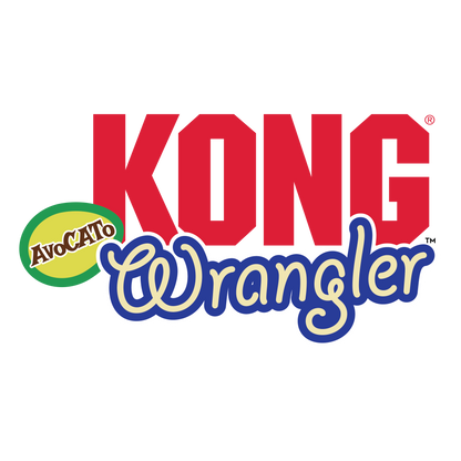 Kong Wrangler Avocato Toy for Cats — detail shot