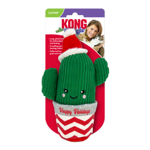 Kong Wrangler Cactus Toy For Cats Green And Red - Image 2