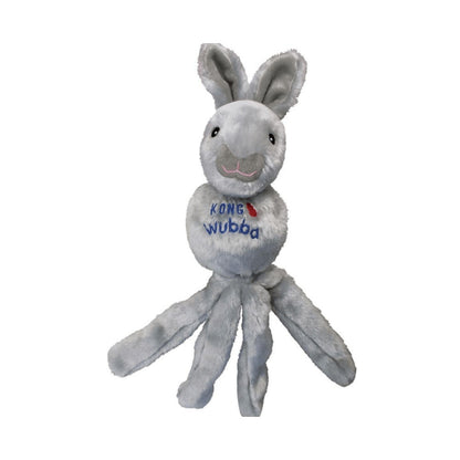 Kong Wubba Friends Plush Squeaky Toy For Dogs Grey