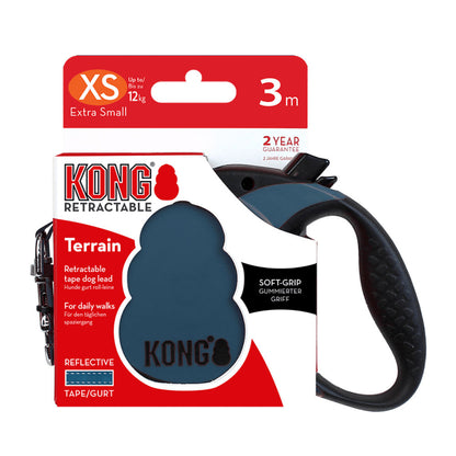 Kong Terrain Retractable Leash for Dogs and Cats — in use