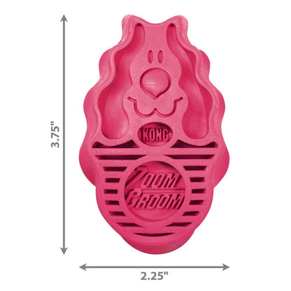 Kong Zoom Groom Raspberry Brush for Dogs — image 6
