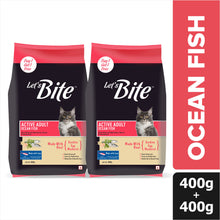 Lets Bite Active Adult Ocean Fish Dry Cat Food