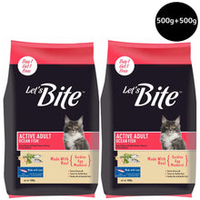 Lets Bite Active Adult Ocean Fish Dry Cat Food - Image 2