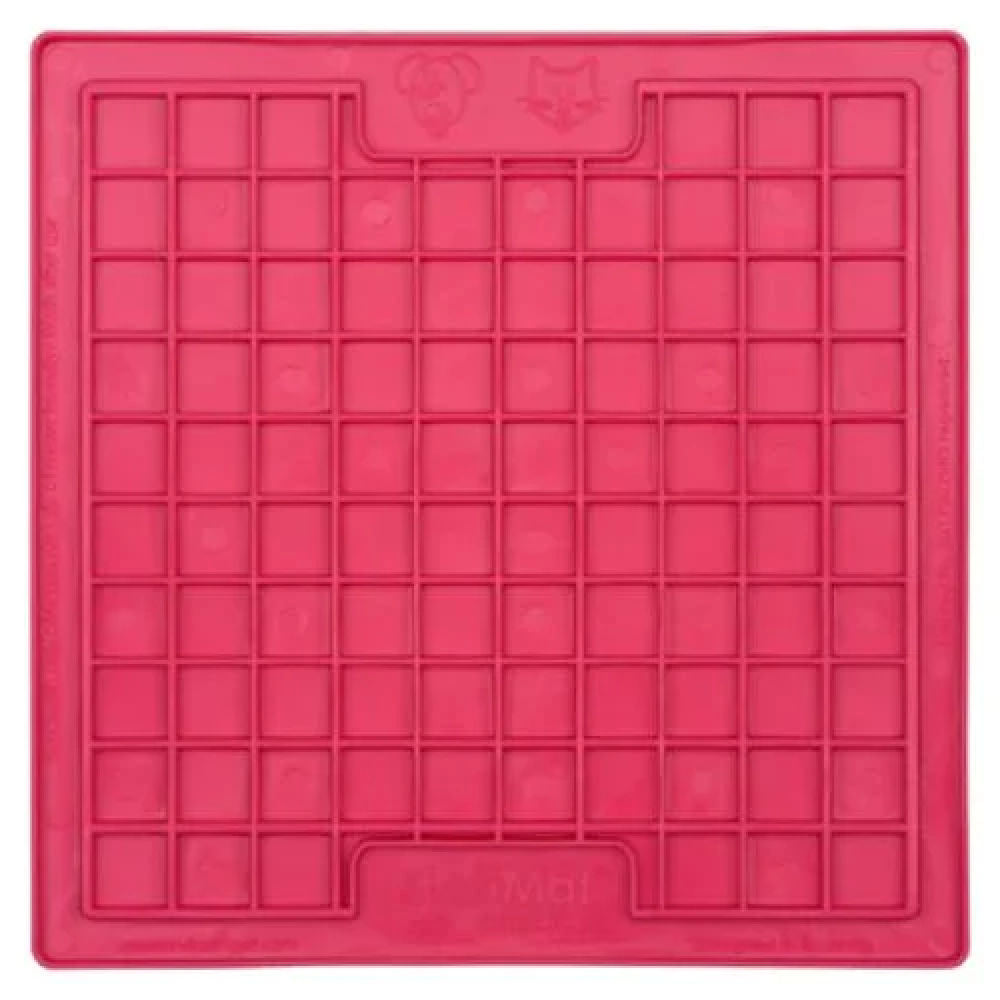 LickiMat Classic Playdate Slow Feeder for Cats and Dogs (Pink)