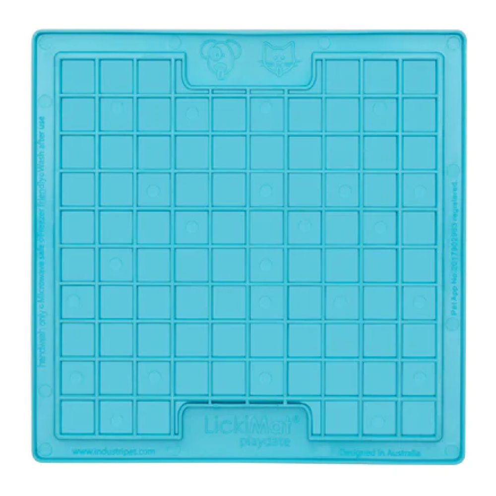 Lickimat Classic Playdate Slow Feeder For Dogs Turquoise