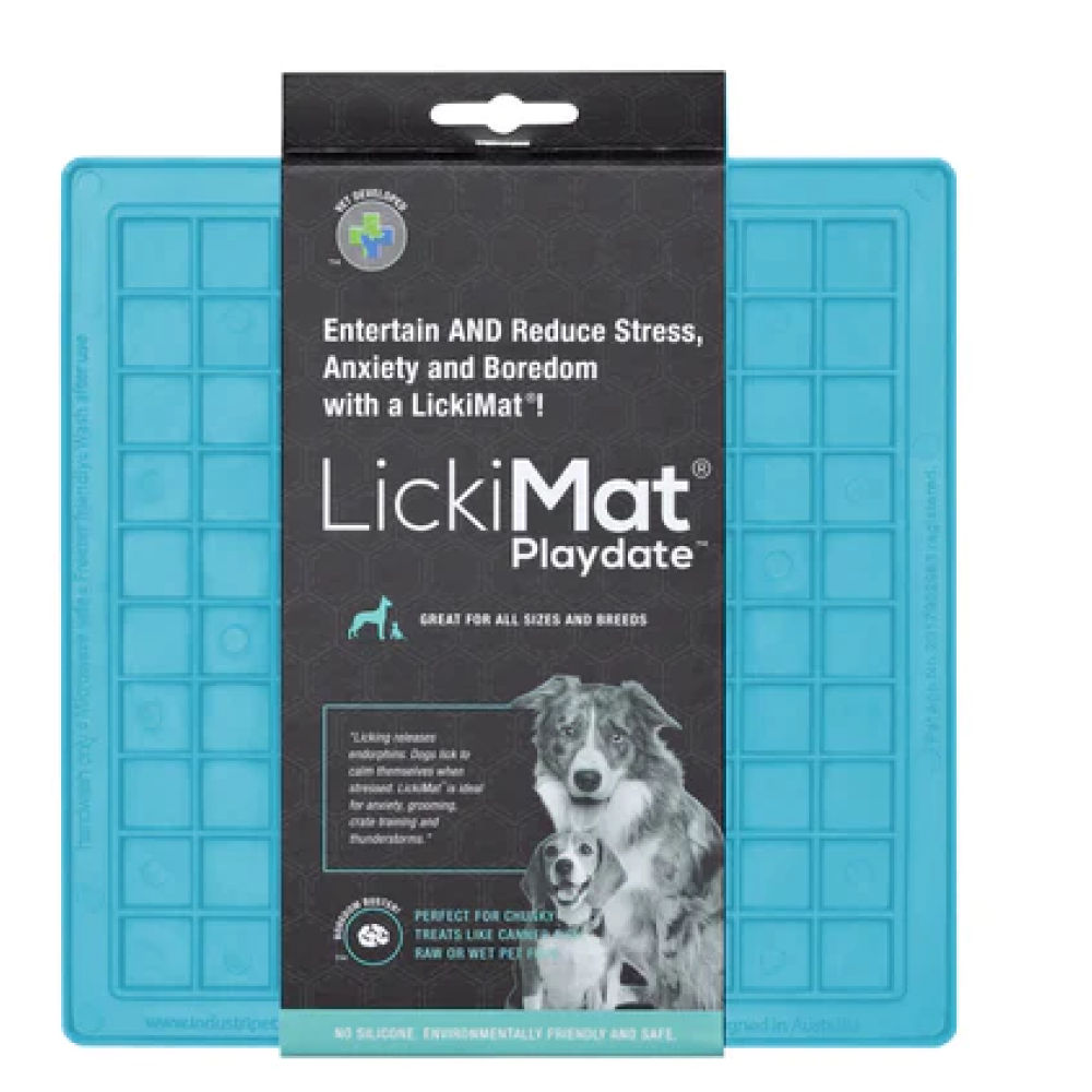 LickiMat Classic Playdate Slow Feeder for Dogs — side view