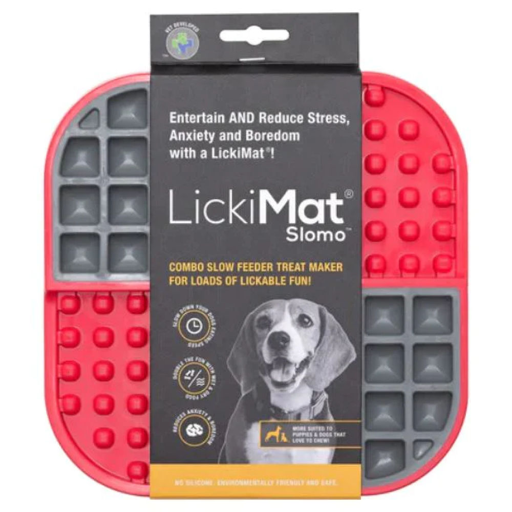 LickiMat SloMo Slow Feeder for Cats and Dogs — back view