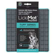 Lickimat Tuff Playdate Slow Feeder For Dogs Turquoise