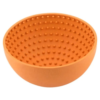 Lickimat Wobble Slow Feeder For Dogs Orange