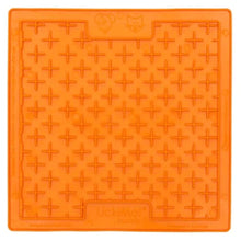 Lickimats Classic Buddy Slow Feeder For Dogs And Cats Orange