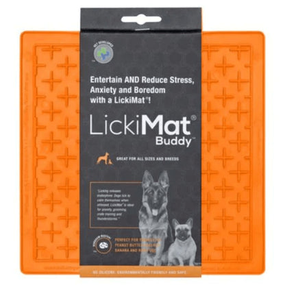 LickiMats Classic Buddy Slow Feeder for Dogs and Cats — side view