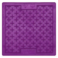 Lickimats Classic Buddy Slow Feeder For Dogs And Cats Purple - Image 2