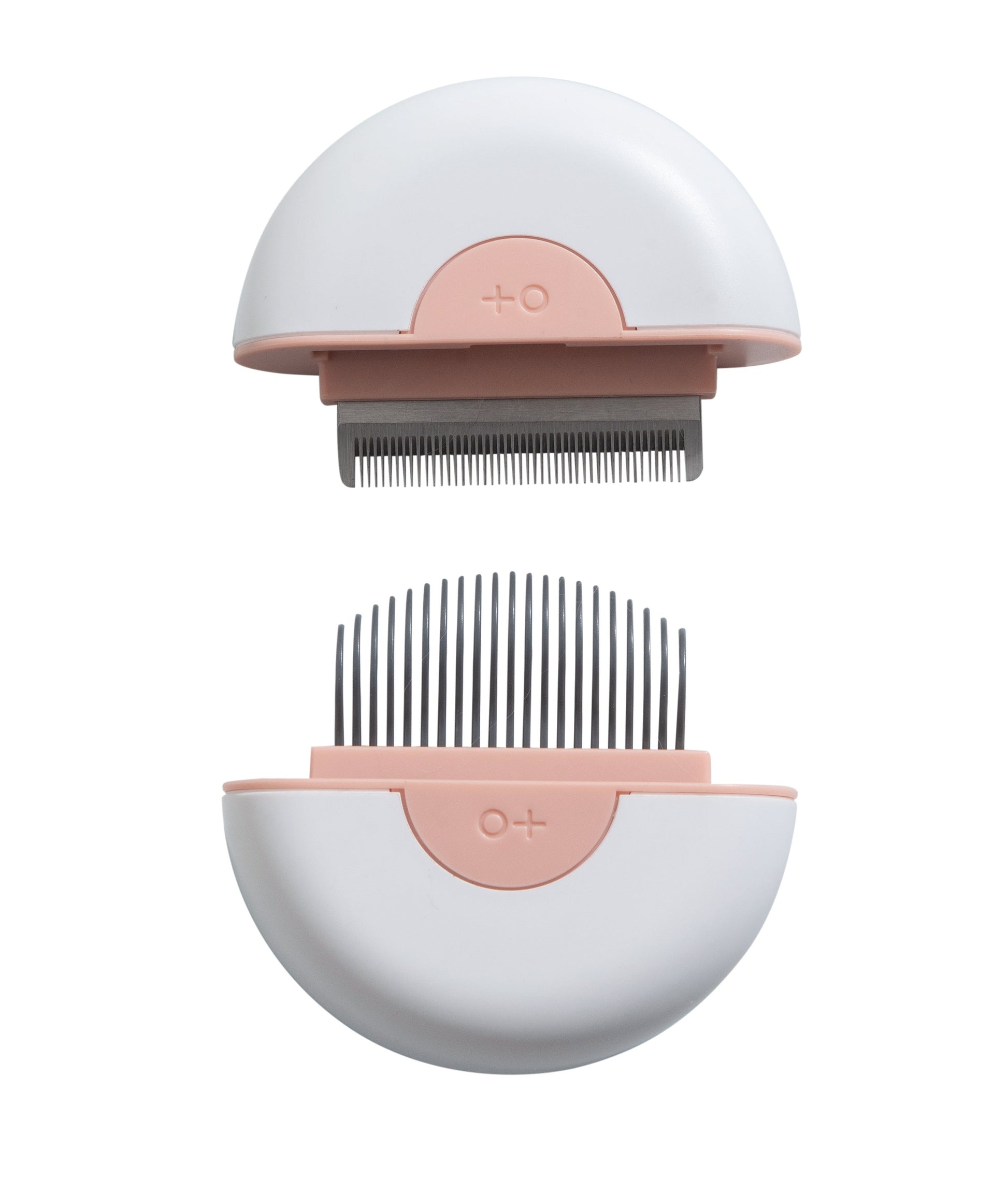 M Pets 2 In 1 Mini Comb For Long Haired Dogs And Cats White
