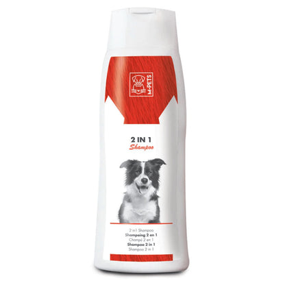M Pets 2 in 1 Shampoo & Conditioner for Dogs — side view