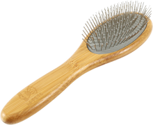 M Pets Bamboo Ball Pin Grooming Brush For Dogs And Cats